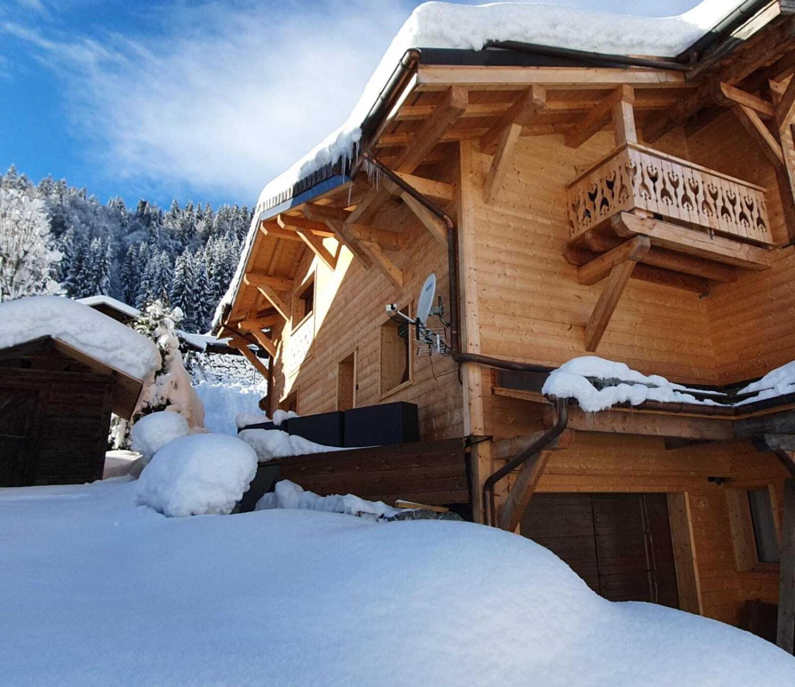 Chalet Delphinette - Spa Privatif مورزين المظهر الخارجي الصورة